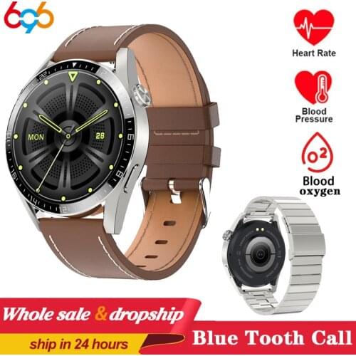 696 SmartWatch Men Women Full Round Full Touch Smart Watch Bracelet Wristband Waterproof Heart Rate Monitor Passometer Band DT78