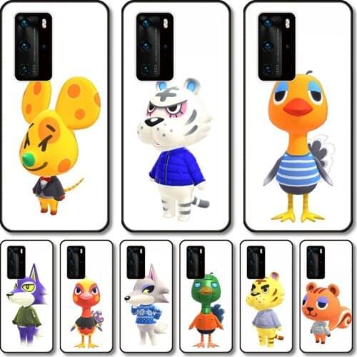Lovely animals Phone Case For Huawei Honor 20 10 9 8 N Pro Lite A C RU black cell shell