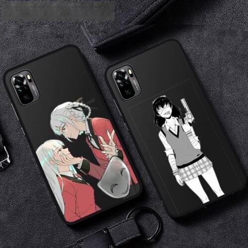 Kakegurui Jabami Yumeko Phone Case For Xiaomi Mi Redmi Note 8T 9T 9S 9A 10 7 8 9 Lite pro