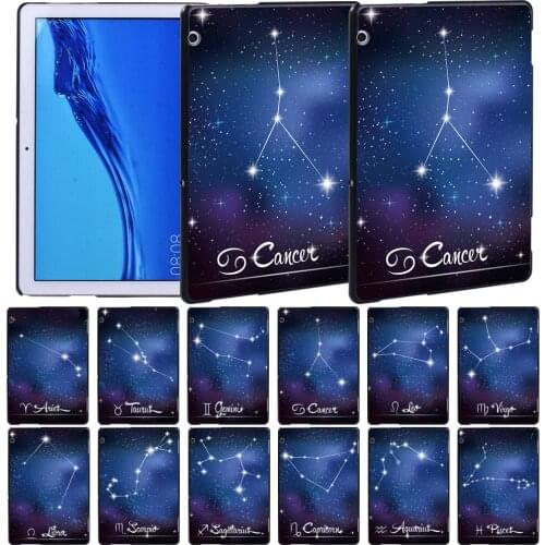 Star Series Case for Huawei MediaPad T5 10 10.1"/MediaPad T3 8.0/T3 10 9.6"Anti-fall Hard Shell Back Case + Pen