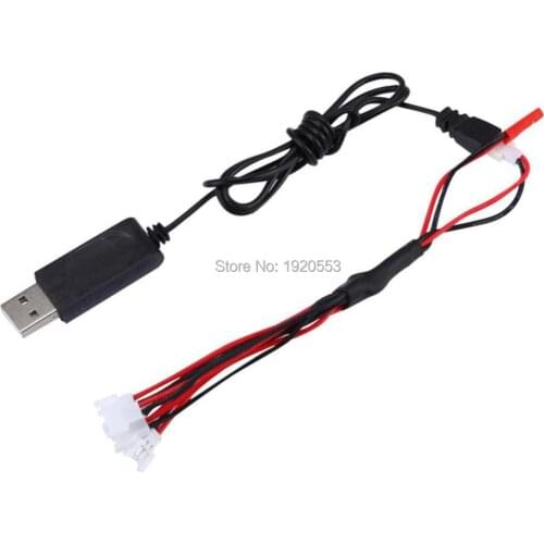 5 In 1 Fast Charging Battery Charger Cable USB Line Parts For Hubsan X4 H107L H107 H107C JJRC H8 X5C X5SW RC Drone Quadcopter