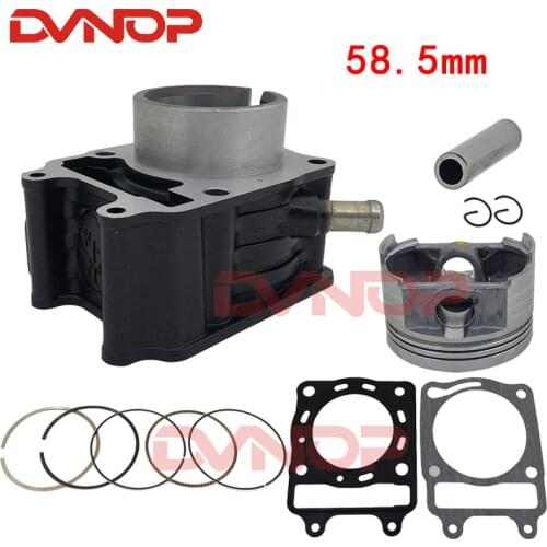 KP150 KPR LF150-10B NBF150 200 big bore 58.5mm 65.5mm Motorcycle Cylinder Kits With Piston RING Gasket