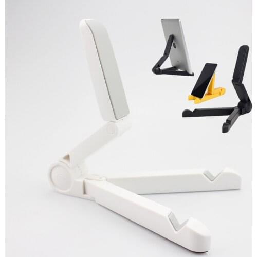 Mobile Phone Stand Holder 360 Degree Rotate ABS Desktop Tablet PC Lazy Support Holder Bracket TISKE For Apple iPhone Samsung