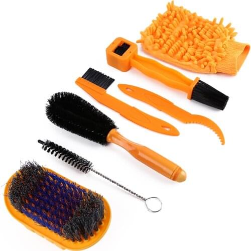 Bicycle Chain Cleaner Scrubber Brushes Mountain Road Bike Wash Cycling Cleaning Bicycle Repair Maintenance Tools Accessories