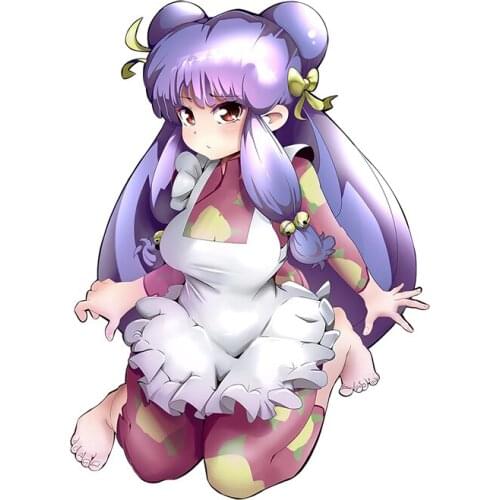 Three Ratels CDM371 Ranma and Shampoo Watterproof Protected Anime Personalized Decal Sticker