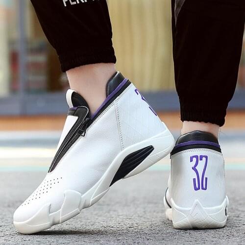 New High-end Basketball Shoes Jordan Light Mens Basketball Shoes Tights Waterproof Basketball Shoes for Outdoor Sports Basket