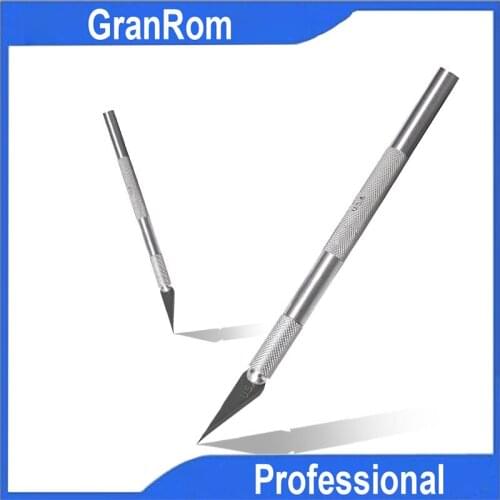 Metal Carving Knife Aluminum Shank Mobile Phone Film Pen Knife Utility Knife Paper Cutter Manual Model Knife