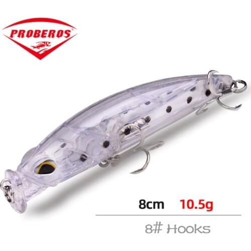1PCS 10.5g Crankbait Fishing Lure Artificial Minnow Popper Wobblers Floating Hard Bait Plastic Lifelike Pesca Pike Lure Tackle