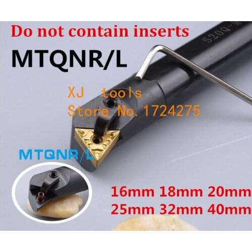 1PCS S16Q-MTQNR16 S20R-MTQNR16 S25S-MTQNR16 S32T-MTQNR16 S18Q-MTQNR16 MTQNL16 16mm 20mm 25mm 32mm 40mm CNC Turning Lathe tools