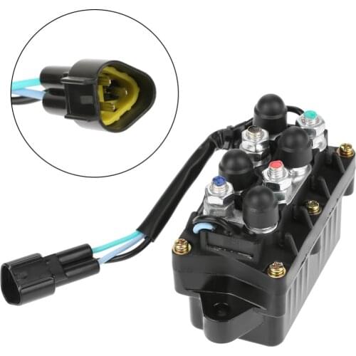 12v 61A-81950-01-00 4-stroke Relay Trim Relay Tilt Relay 120A Assy (3 Pin In The Plug) Relay Fit For Yamaha Outboard