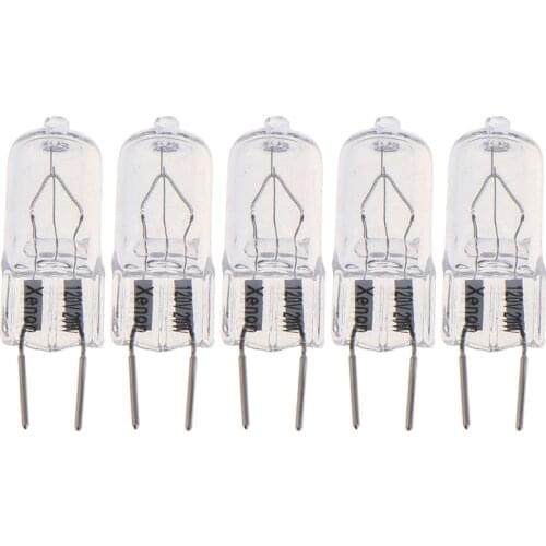 5pcs/lot G8 120V 20W Halogen Light Lighting Lamp Bulb Volt G8 Pin Halogen Bulb Wholesale