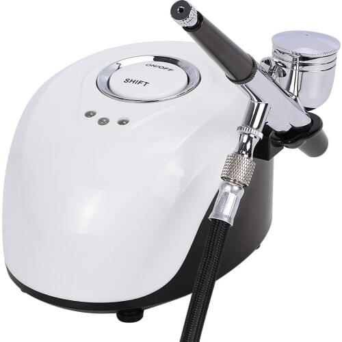 2021 Airbrush Makeup Kits Air Compressor Spray Makeup Gun Sets for Temporary Tattoo Face Body Paint Nail Art Cake Painting Tools