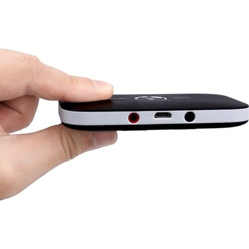 Kebidumei 2-in-1 Wireless Audio Receiver Wireless A2DP Bluetooth Audio Adapter for TV PC CD Player for iPad for iPhone 3.5mm