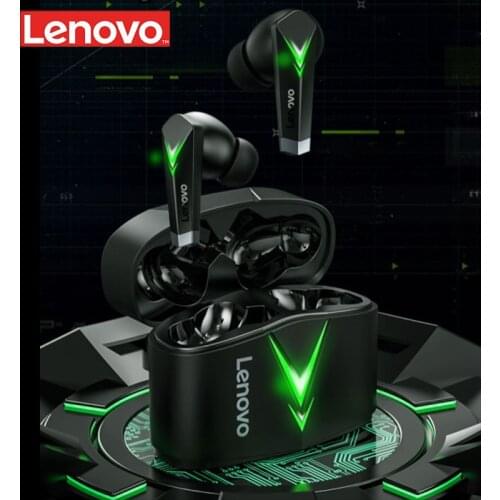Lenovo LP6 True Wireless Earbuds TWS Gaming Bluetooth-compatible Earphone Low Latency Wireless Headset with Mic 3D Stereo Bass