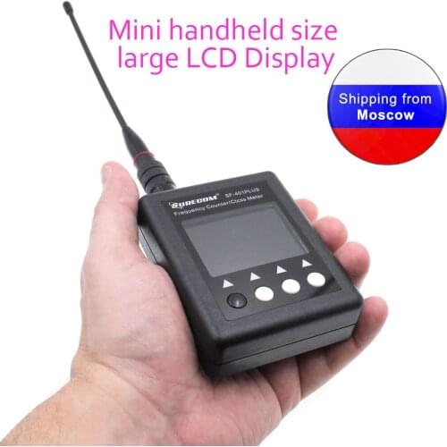 SURECOM SF401Plus Digital Radio Tester 27Mhz-3000Mhz Portable Frequency Counter with CTCCSS/DCS Decoder for walkie talkie