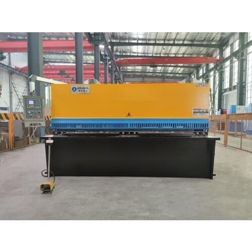 Cnc hydraulic cutting/shearing machine, E21s control cutter/shears, metal sheeting processing machine price