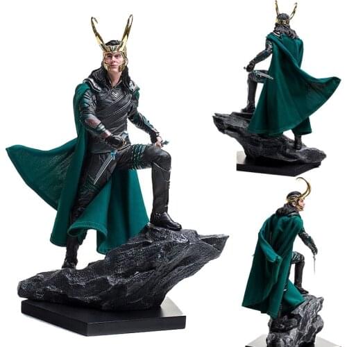Comics Loki Ragnarokr Action Figure 25cm Superhero Loki Limited Edition PVC Action Figures Toy Anime Collectible Model Doll Gift
