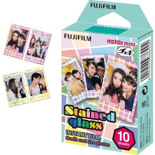 Instax Mini Stained Glass Film For Fujifillm Instant Mini 11, 9, 8, 7s Camera For SP-1/2 Printer, Link