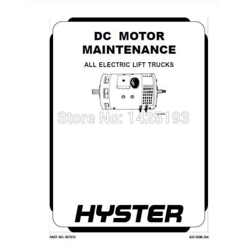 Hyster Repair Manuals 2019 USA for all modes