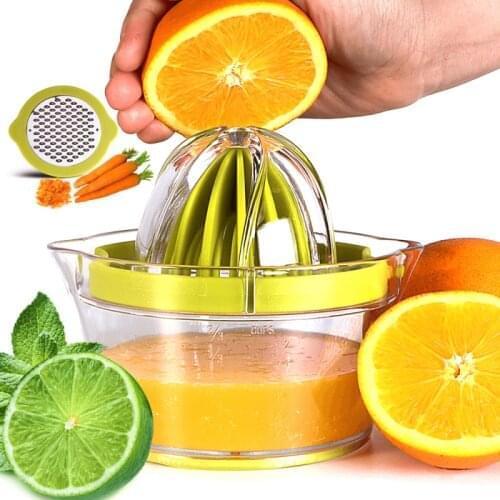 Multifunctional sliced juice machine Kitchen Accessories Manual Plastic Fruit Tool Squeezer Juicer Machine Portable Citrus Juice