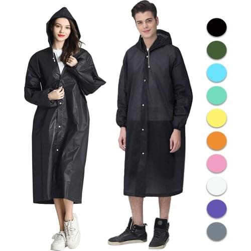Multiple Colour Women Men Rain Coat Waterproof Jacket Poncho Cloak Suit Raincoat For Tourism Camping Fishing Biker Bicycle Golf