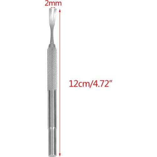 Stainless Steel Pet Flea Treatment Tick Removal Tool Set Fork Tweezers Clip for Dog Cat Supplies