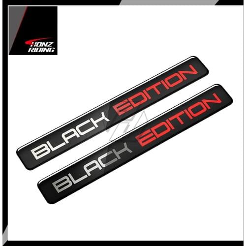 For Motorcycle Street Bike Car Decal Black Edition Stickers