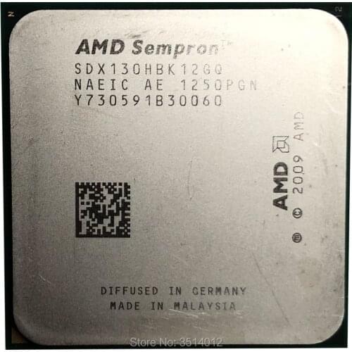 AMD Sempron 130 X 130 X130 2.6G Single-Core CPU Processor SDX130HBK12GM / SDX130HBK12GM Socket AM3