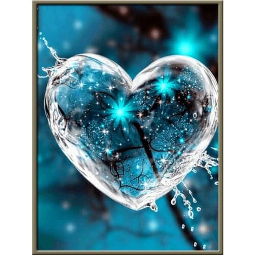 Landscape Tree Printed Water-Soluble Canvas 11CT Cross Stitch Embroidery Set DMC Threads Hobby Handiwork Painting Counted