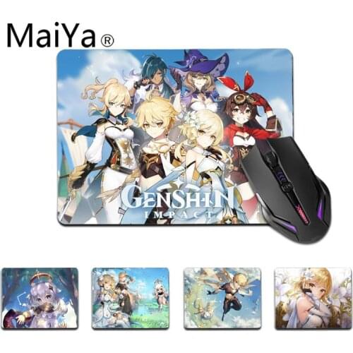 Maiya Top Quality Genshin Impact Durable Rubber Mouse Mat Pad Top Selling Wholesale Gaming Pad mouse