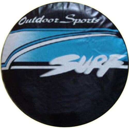 Tire Diameter 24"-33" Size Heavy-Duty PVC Leather Spare Tire Wheel Cover Cap Garage For Toyota Hilux Surf