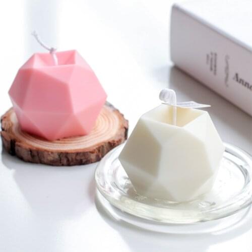 Creative Rubiks Cube Design Candle Molds Silicone Mold For Homemade Candle Soap Crayon Wax Melt Hives Candle Making Supplie