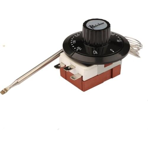 TS-150SB Korea Rainbow Capillary Thermostat 30 -150 Celsius 3 Pin Tempering Switch Adjustable Temperature Normally Closed