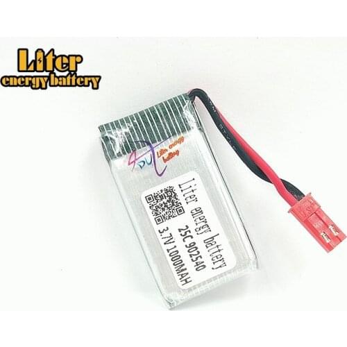 3.7V 1000mAh MJX X300C RC Quadcopter Spare Parts 3.7V 1000mAh Battery 902540 25c