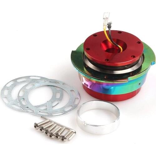 Steering Wheel Quick Release Device Formula Racing Quick Release, Aluminum Alloy Anti-Theft Quick Release