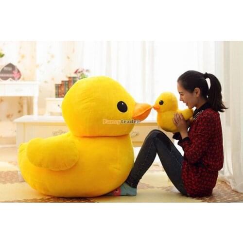 Fancytrader 39'' / 100cm Giant Plush Lovely Rubber Duck, Cute birthday Present Gift and decoration Free Shipping FT50007