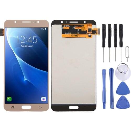 IPartsBuy TFT Material LCD Screen and Digitizer Full Assembly for Galaxy J7 (2016)/ On 8,J710F / J710FN / J710M / J710MN / J7108