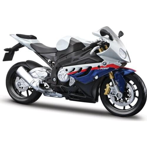 Maisto 1:12 BMW S 1000 RR Motorcycle Assembly seale model kits of the hottest bikes Motorcycle model collection gift toy