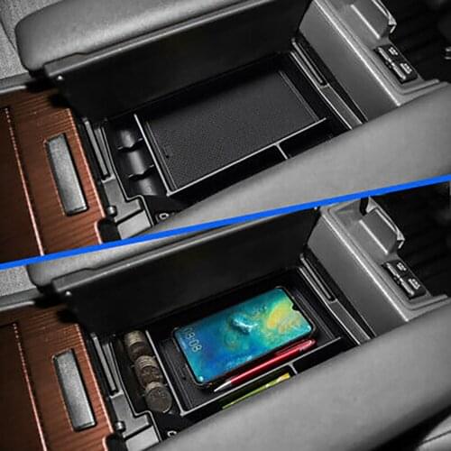 Central Armrest Storage Box For Toyota Sienna 2021 Car Armrest Box Storage Center Console Organizer Container Holder Box
