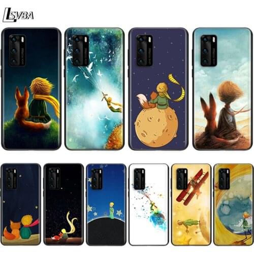 The Little Prince with fox For Huawei P Smart Z S Pro Plus 2018 2019 2020 2021 Mate 10 20 30 40 RS PRO Plus Soft lite Phone Case