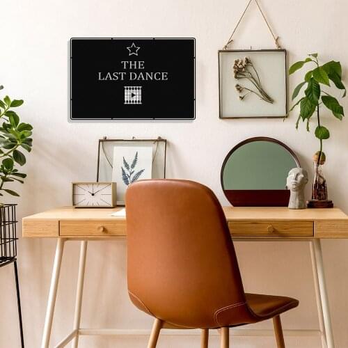 MIGNATIS My Favorite Series The Last Dance Design Metal Wall DecorKitchen Wall Decor, Office, wall Decorations for Living Room