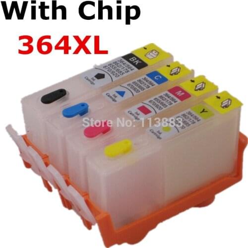 BLOOM compatible 364 Refillable ink Cartridge for HP Photosmart 5510 5511 5512 5514 5515 5520 5522 5524 6510 6512 6515 6520 7510