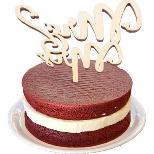 Mr and Mrs Cake Topper DIY Wedding Cake Topper Laser Cut Wood letters For Wedding Cake Decorations Supplies Engagement Gifts