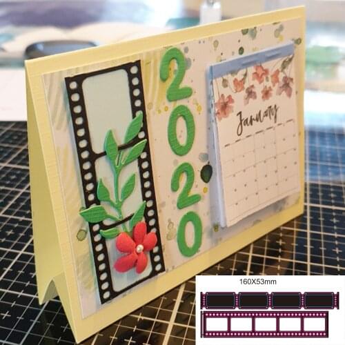 NEW Film Strip and Tickets Metal Cutting Dies Stencils for DIY Scrapbooking photo album Decorative Embossing Paper Cards