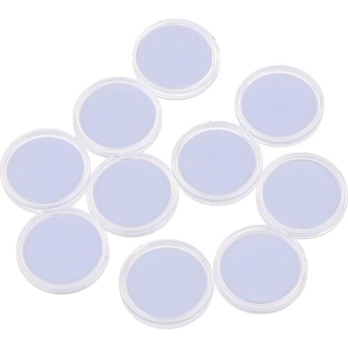 Ntag215 NFC Tags Sticker Phone Adhesive Labels RFID Tag 25mm with case 10PCS