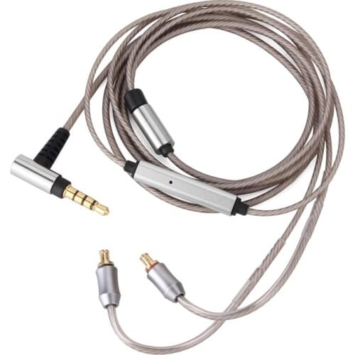 Original A2DC Cable for ATH CKS1100 LS70 LS50 E40 LS200IS E70 CKR100 CKR90 Earphone Headset Cables with Mic for Android IOS