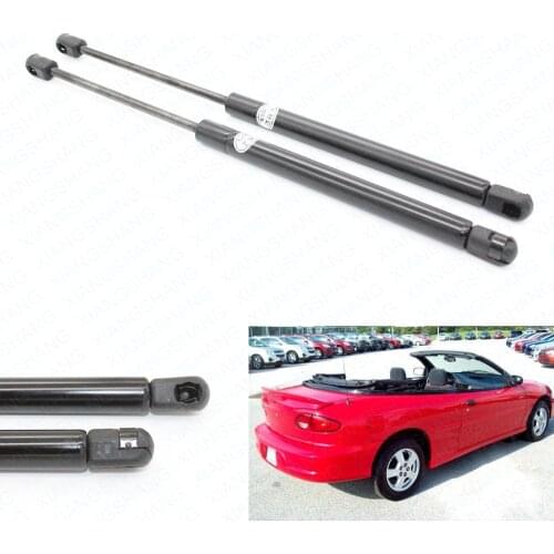 For 1995-2000 Chevrolet Cavalier Pontiac Sunfire Convertible Trunk Gas Spring Lift Supports Strut Prop Rod Arm Shocks 11.57 inch