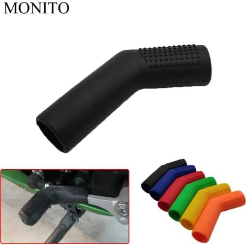 Motorcycle shift lever protective cover gear shifter protector case For Honda CB1100 GIO CRF1000L AFRICA TWIN CBF 1000 CB600F