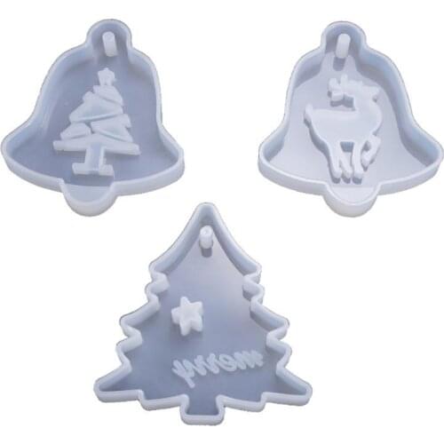 Liquid Resin Silicone Molds DIY Resin Crystal Epoxy Mould Elk Pendant Bags Decoration Cake Silicone Moulds Liquid Latex