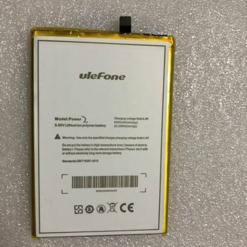 TTVXO Battery for Smart Phone Ulefone Power Battery Ulefone Power2 Phone Battery